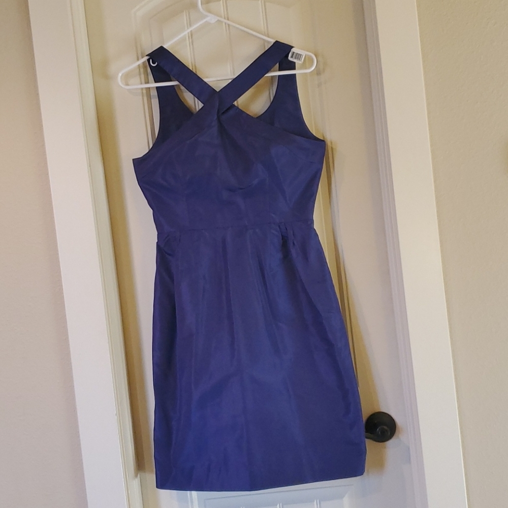 JCrew Whitley silk taffeta cocktail dress - Picture 1 of 9